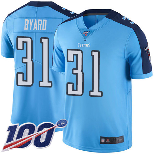 Tennessee Titans Limited Light Blue Men Kevin Byard Jersey NFL Football #31 100th Season Rush Vapor Untouchable->tennessee titans->NFL Jersey